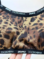 Leopard-print matching set-2