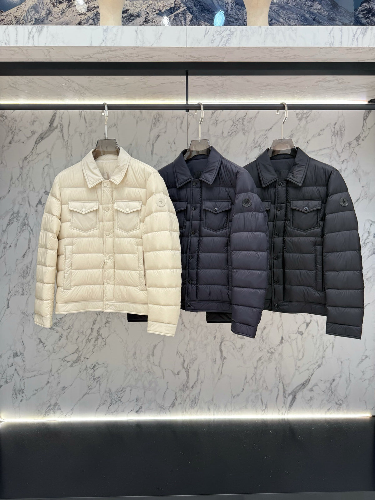 Classic down jacket-991