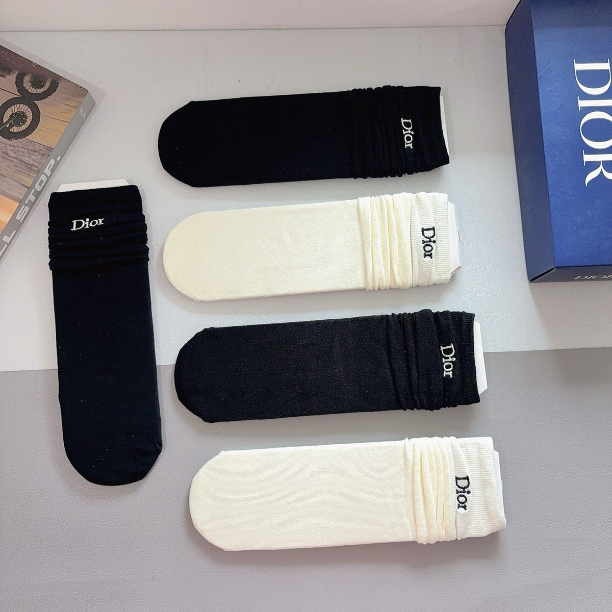 5-Pair Comfort Socks Set (1 BOX)-33