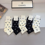 5-Pair Comfort Socks Set (1 BOX)-39