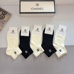 5-Pair Comfort Socks Set (1 BOX)-42
