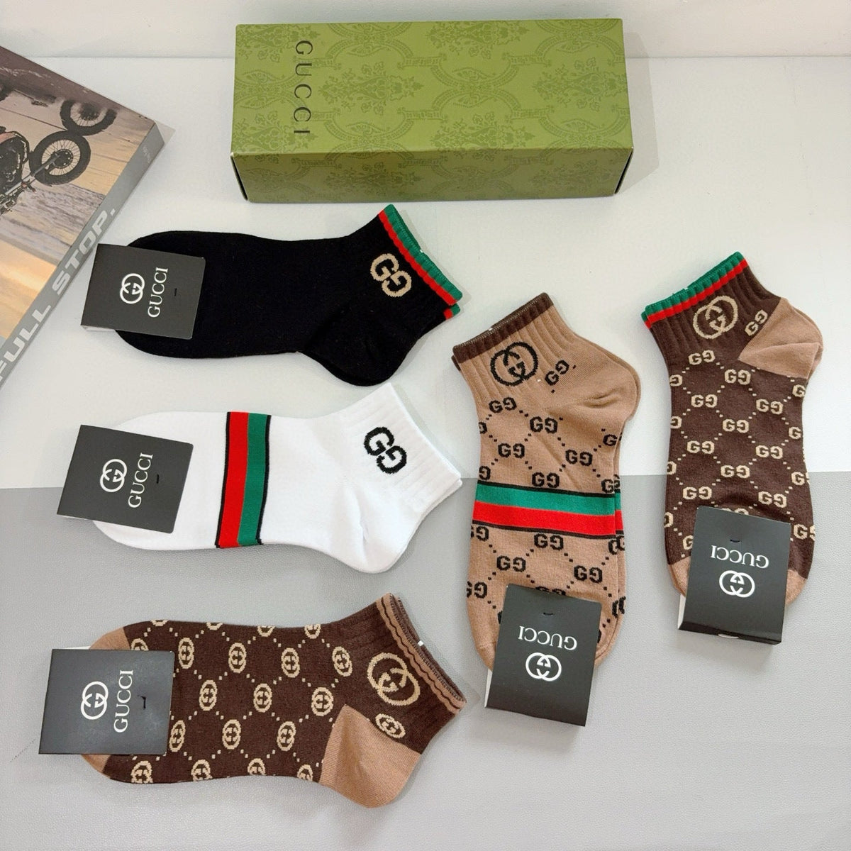 5-Pair Comfort Socks Set (1 BOX)-97