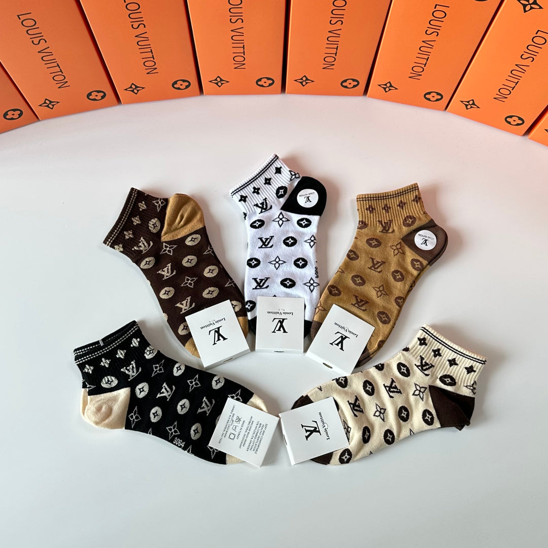 5-Pair Comfort Socks Set (1 BOX)-184