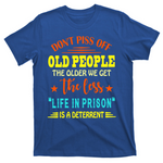 Don't Piss Off Old People Casual Men T-shirt