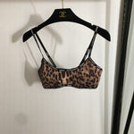 Leopard-print matching set