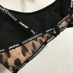 Leopard-print matching set