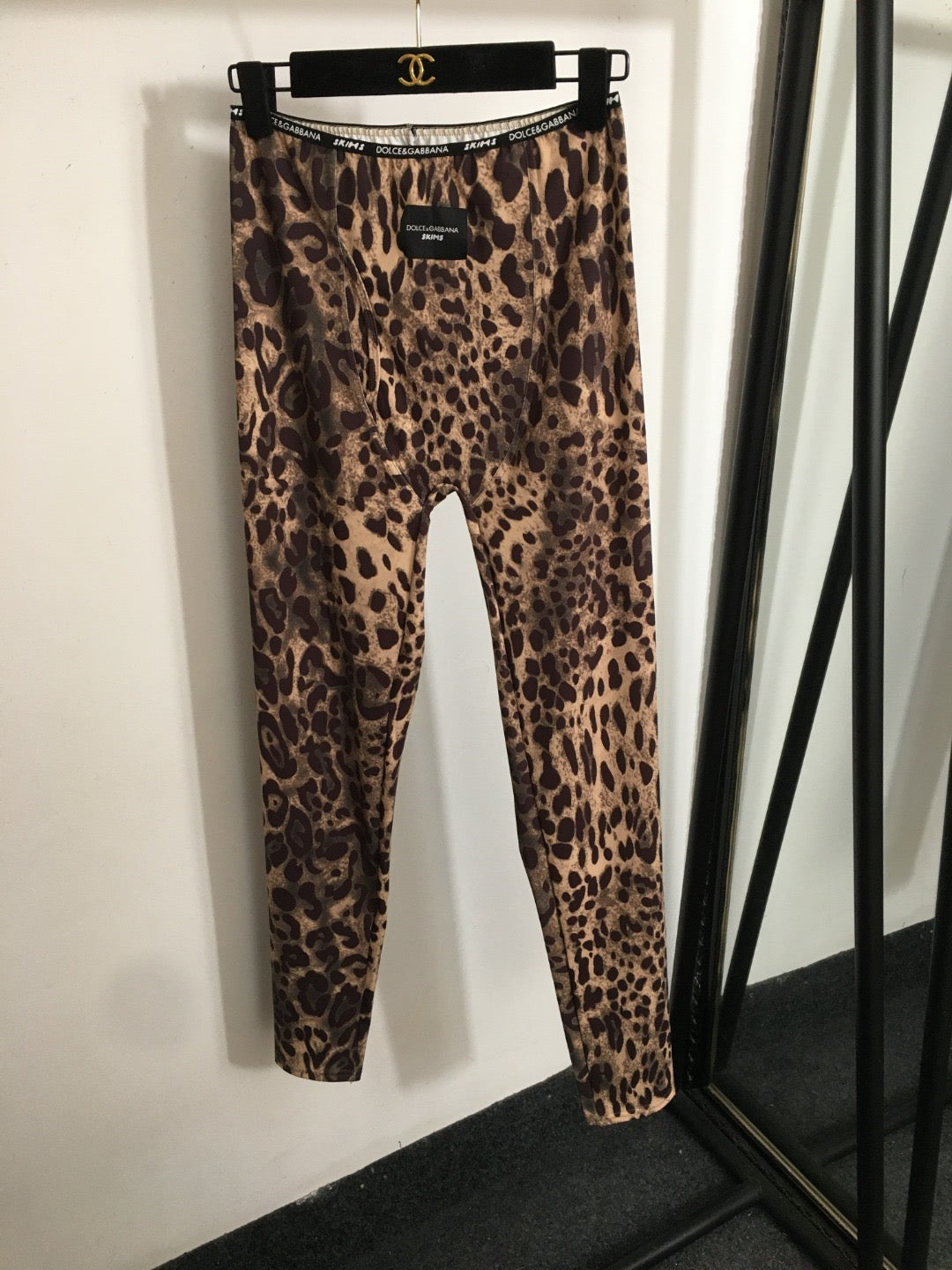 Leopard-print matching set