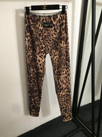 Leopard-print matching set