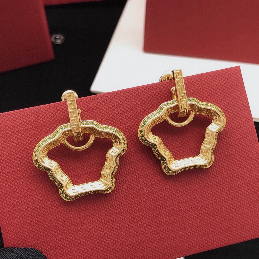 Fashionable drop earrings-3