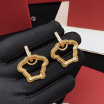 Fashionable drop earrings-3
