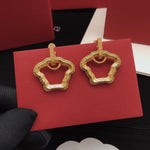 Fashionable drop earrings-3