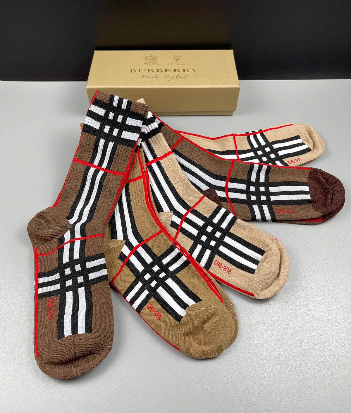 5-Pair Comfort Socks Set (1 BOX)-1001