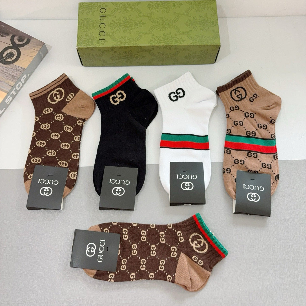 5-Pair Comfort Socks Set (1 BOX)-25