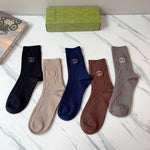 5-Pair Comfort Socks Set (1 BOX)-36