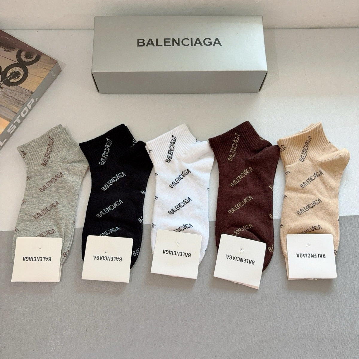 5-Pair Comfort Socks Set (1 BOX)-41
