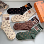 5-Pair Comfort Socks Set (1 BOX)-90