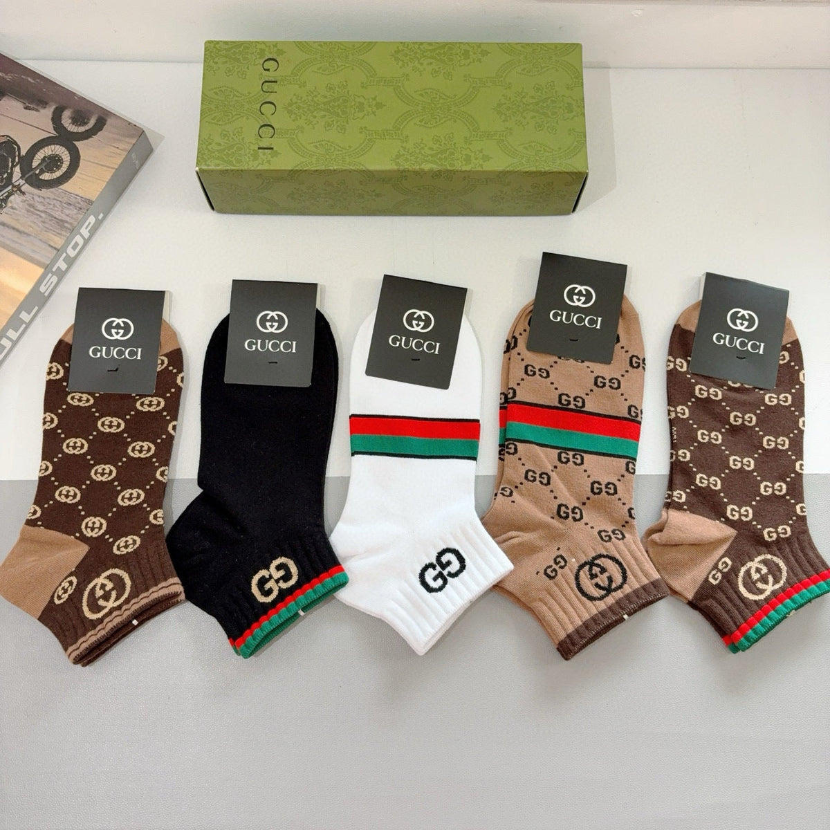 5-Pair Comfort Socks Set (1 BOX)-97